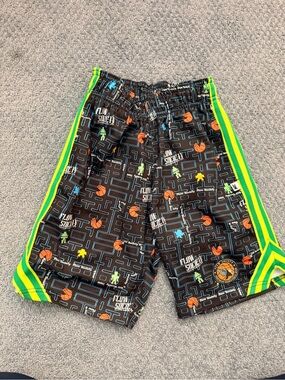 Flow society Pac-Man Youth XXS Basketball Print Shorts